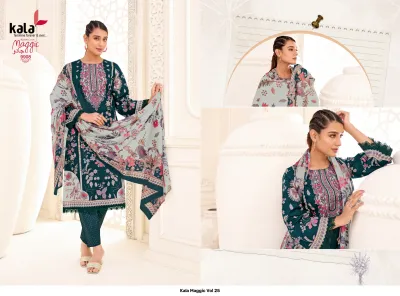 Kala Maggic Vol 25 — Pure Cotton Printed, Unstitched Dress Materials, Kala wholesale from Surat — view 11