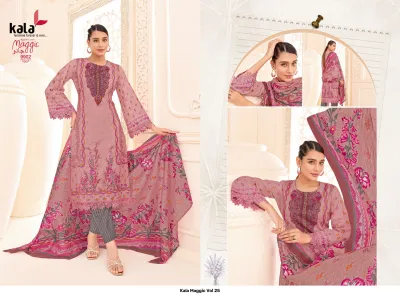 Kala Maggic Vol 25 — Pure Cotton Printed, Unstitched Dress Materials, Kala wholesale from Surat — view 4