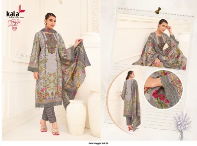 Kala Maggic Vol 25 — Pure Cotton Printed, Unstitched Dress Materials, Kala wholesale from Surat — view 6