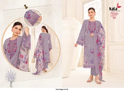 Kala Maggic Vol 25 — Pure Cotton Printed, Unstitched Dress Materials, Kala wholesale from Surat — view 7