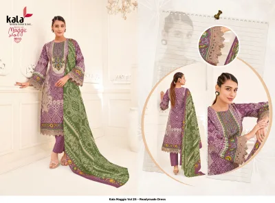 Kala Maggic Vol 25 - Readymade Dress — Pure Cotton Printed, Stitched Suits, Kala wholesale from Surat — view 13