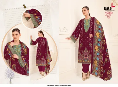 Kala Maggic Vol 25 - Readymade Dress — Pure Cotton Printed, Stitched Suits, Kala wholesale from Surat — view 14