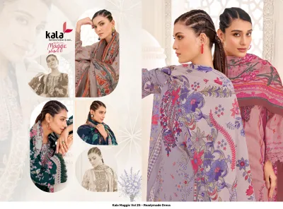 Kala Maggic Vol 25 - Readymade Dress — Pure Cotton Printed, Stitched Suits, Kala wholesale from Surat — view 2