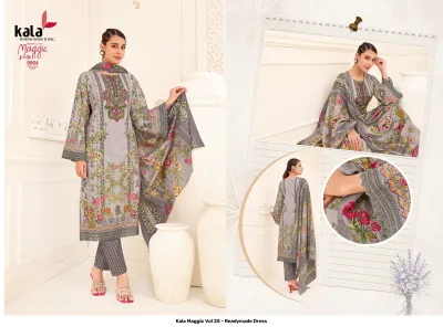 Kala Maggic Vol 25 - Readymade Dress — Pure Cotton Printed, Stitched Suits, Kala wholesale from Surat — view 6