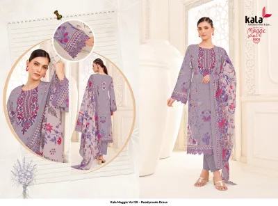 Kala Maggic Vol 25 - Readymade Dress — Pure Cotton Printed, Stitched Suits, Kala wholesale from Surat — view 7