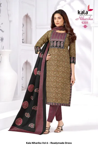 Kala Niharika Vol 6 - Readymade Dress — Stitched Suits, Kala wholesale from Surat — view 2