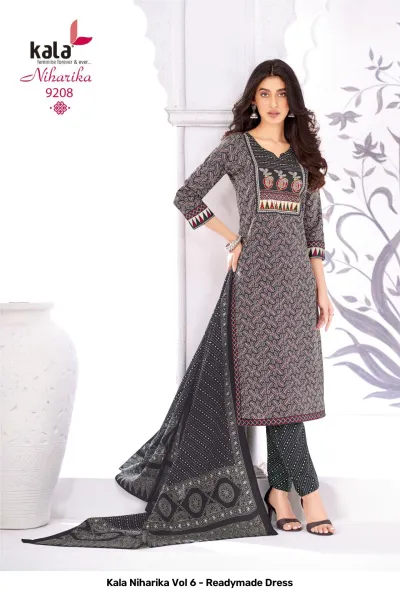 Kala Niharika Vol 6 - Readymade Dress — Stitched Suits, Kala wholesale from Surat — view 9
