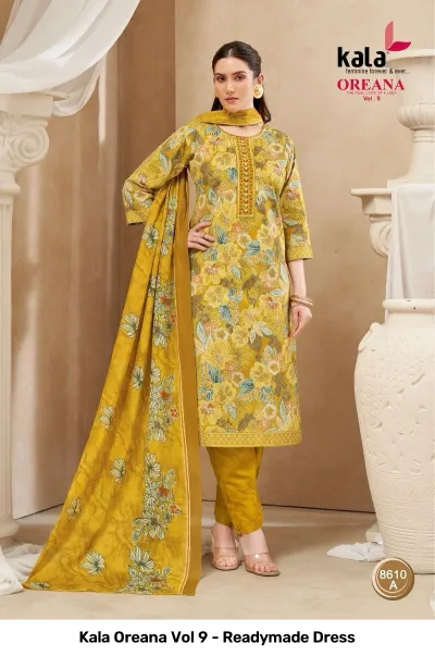 Kala Oreana Vol 9 - Readymade Dress — Stitched Suits, Kala wholesale from Surat — view 10