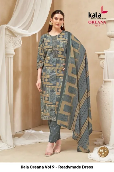 Kala Oreana Vol 9 - Readymade Dress — Stitched Suits, Kala wholesale from Surat — view 13