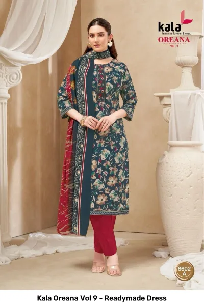 Kala Oreana Vol 9 - Readymade Dress — Stitched Suits, Kala wholesale from Surat — view 2