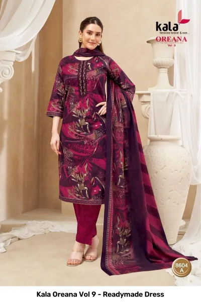 Kala Oreana Vol 9 - Readymade Dress — Stitched Suits, Kala wholesale from Surat — view 5
