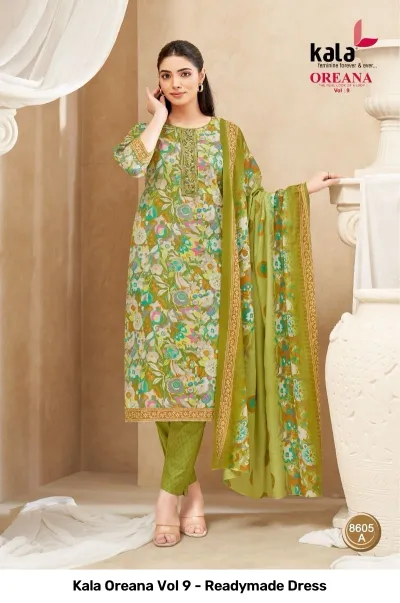 Kala Oreana Vol 9 - Readymade Dress — Stitched Suits, Kala wholesale from Surat — view 6