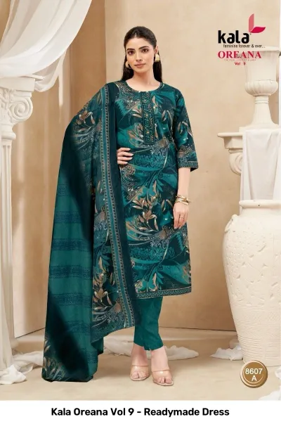 Kala Oreana Vol 9 - Readymade Dress — Stitched Suits, Kala wholesale from Surat — view 8