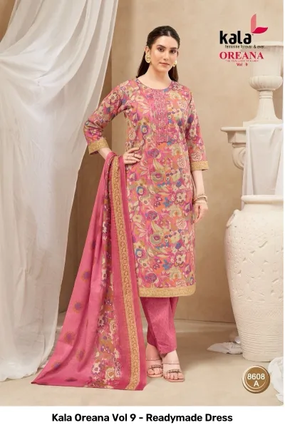 Kala Oreana Vol 9 - Readymade Dress — Stitched Suits, Kala wholesale from Surat — view 9