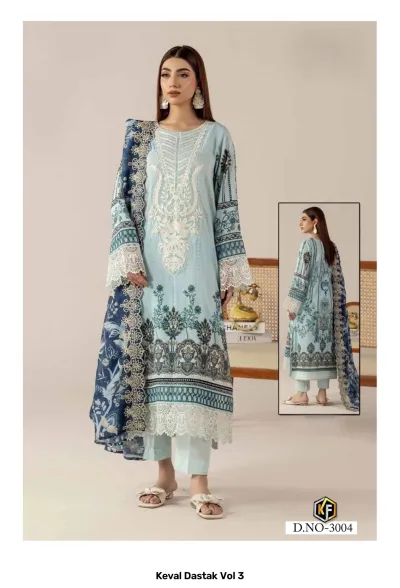 Keval Dastak Vol 3 — Karachi Pattern Dress, Keval Fab wholesale from Surat — view 2