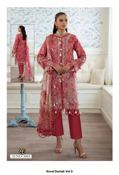 Keval Dastak Vol 3 — Karachi Pattern Dress, Keval Fab wholesale from Surat — view 6