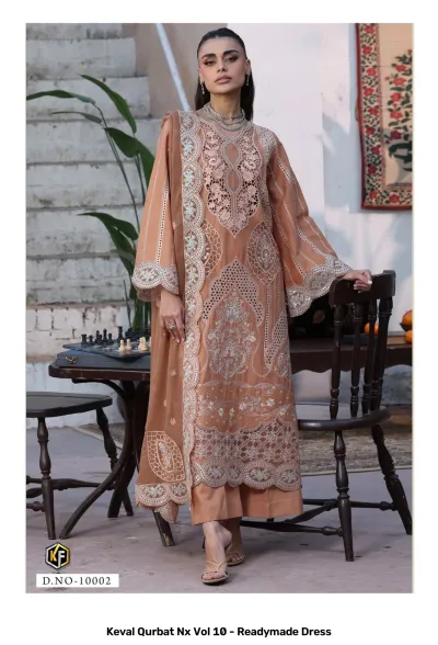 Keval Qurbat Nx Vol 10 - Readymade Dress — Heavy Cotton Printed, Pakistani Readymade Suits, Keval Fab wholesale from Surat — view 3
