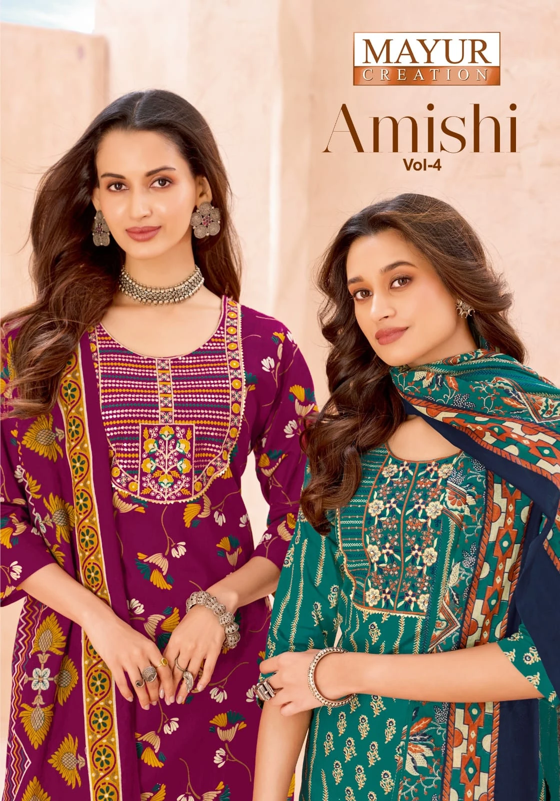 Mayur Amishi Vol 4 - Readymade Dress — Stitched Suits, Mayur Creation wholesale from Surat — view 1