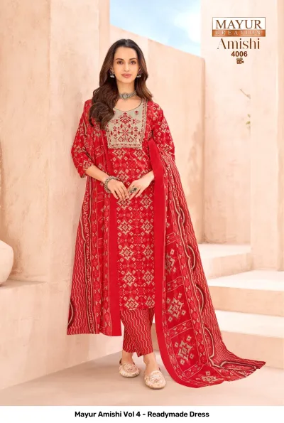 Mayur Amishi Vol 4 - Readymade Dress — Stitched Suits, Mayur Creation wholesale from Surat — view 10