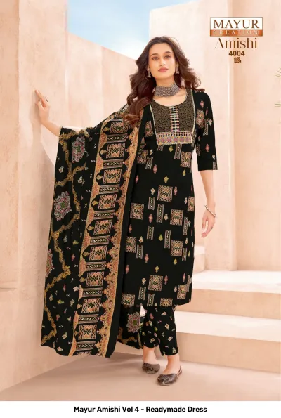 Mayur Amishi Vol 4 - Readymade Dress — Stitched Suits, Mayur Creation wholesale from Surat — view 11