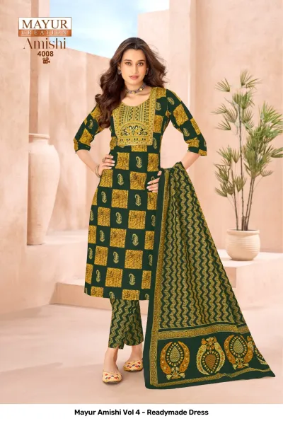 Mayur Amishi Vol 4 - Readymade Dress — Stitched Suits, Mayur Creation wholesale from Surat — view 2