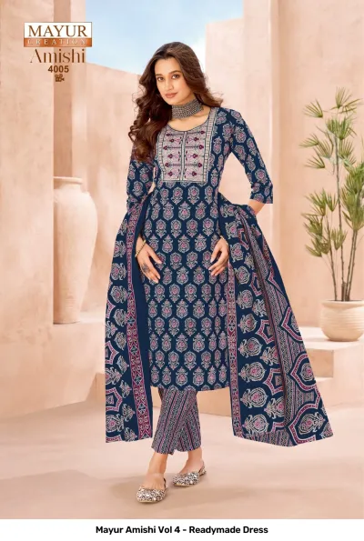 Mayur Amishi Vol 4 - Readymade Dress — Stitched Suits, Mayur Creation wholesale from Surat — view 5