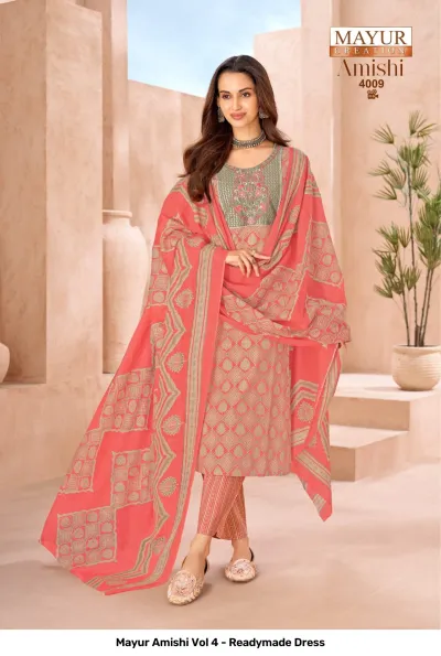 Mayur Amishi Vol 4 - Readymade Dress — Stitched Suits, Mayur Creation wholesale from Surat — view 8