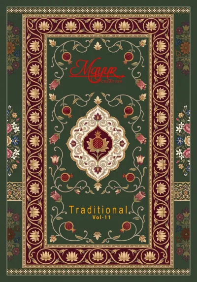 Mayur Traditional Vol 11 — Pure Cotton Printed, Unstitched Dress Materials, mayur wholesale from Surat — view 1