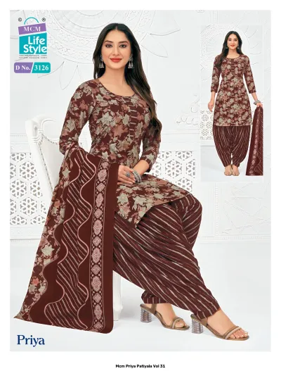 MCM Priya Patiyala Vol 31 — Unstitched Dress Materials, MCM wholesale from Surat — view 9