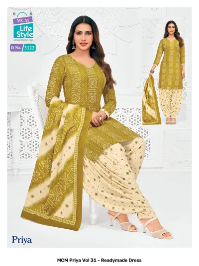 MCM Priya Vol 31 - Readymade Dress — Pure Cotton Printed, Stitched Suits, MCM wholesale from Surat — view 11