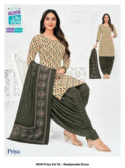 MCM Priya Vol 31 - Readymade Dress — Pure Cotton Printed, Stitched Suits, MCM wholesale from Surat — view 13