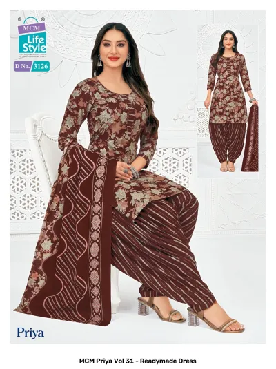 MCM Priya Vol 31 - Readymade Dress — Pure Cotton Printed, Stitched Suits, MCM wholesale from Surat — view 15