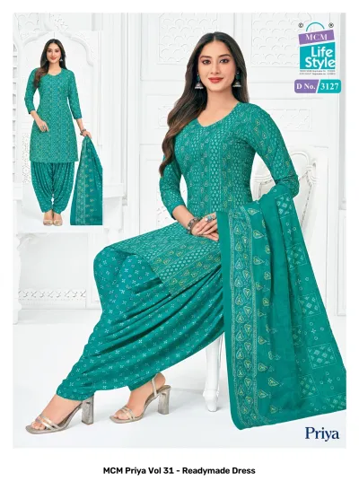 MCM Priya Vol 31 - Readymade Dress — Pure Cotton Printed, Stitched Suits, MCM wholesale from Surat — view 16