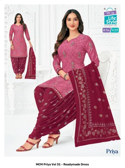 MCM Priya Vol 31 - Readymade Dress — Pure Cotton Printed, Stitched Suits, MCM wholesale from Surat — view 17