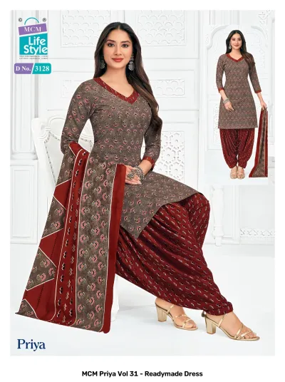 MCM Priya Vol 31 - Readymade Dress — Pure Cotton Printed, Stitched Suits, MCM wholesale from Surat — view 18