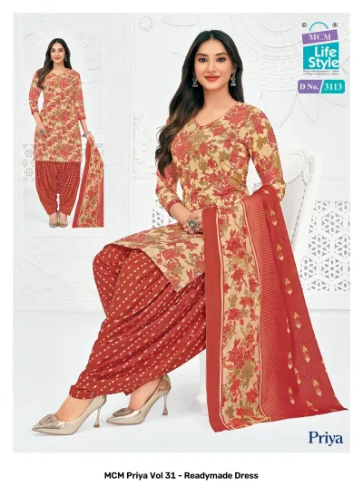 MCM Priya Vol 31 - Readymade Dress — Pure Cotton Printed, Stitched Suits, MCM wholesale from Surat — view 2