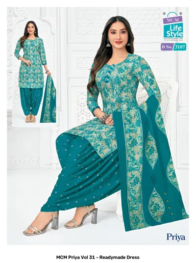 MCM Priya Vol 31 - Readymade Dress — Pure Cotton Printed, Stitched Suits, MCM wholesale from Surat — view 20