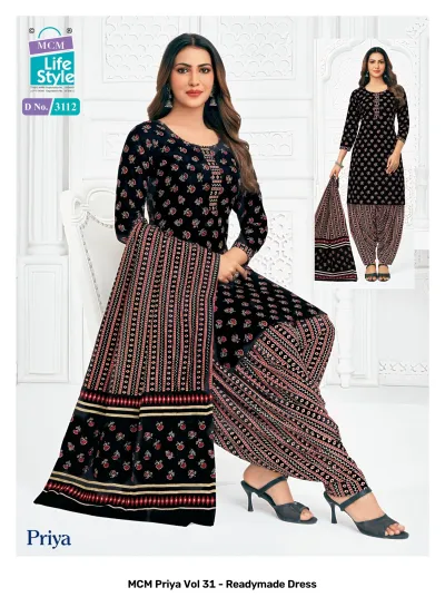MCM Priya Vol 31 - Readymade Dress — Pure Cotton Printed, Stitched Suits, MCM wholesale from Surat — view 3