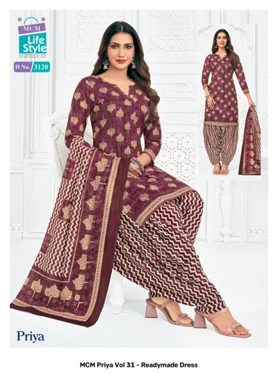 MCM Priya Vol 31 - Readymade Dress — Pure Cotton Printed, Stitched Suits, MCM wholesale from Surat — view 9
