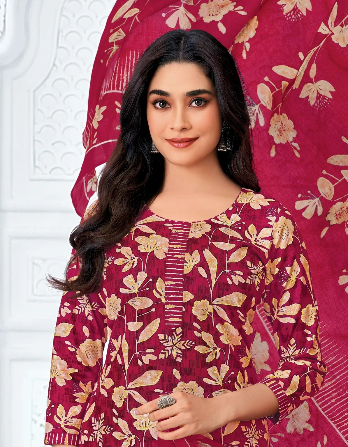 MCM Priyalaxmi Vol 41 - Readymade Dress — Pure Cotton Printed, Stitched Suits, MCM Lifestyle wholesale from Surat — view 1