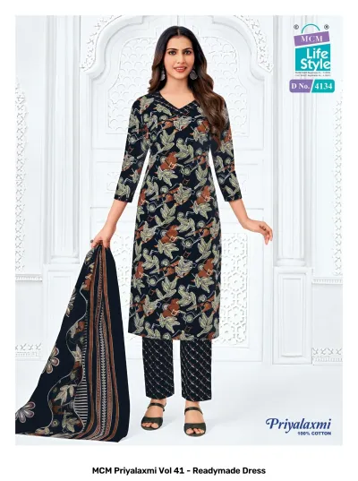 MCM Priyalaxmi Vol 41 - Readymade Dress — Pure Cotton Printed, Stitched Suits, MCM Lifestyle wholesale from Surat — view 13