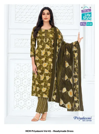 MCM Priyalaxmi Vol 41 - Readymade Dress — Pure Cotton Printed, Stitched Suits, MCM Lifestyle wholesale from Surat — view 20