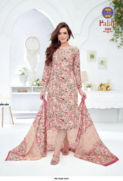 Mfc Palak Vol 5 — Unstitched Dress Materials, MFC wholesale from Surat — view 10