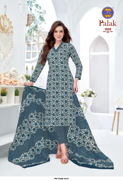 Mfc Palak Vol 5 — Unstitched Dress Materials, MFC wholesale from Surat — view 9