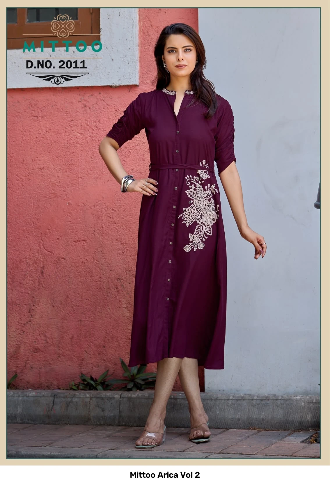 Mittoo Arica Vol 2 — Kurtis Catalog, Mittoo wholesale from Surat - Gallery Image 6