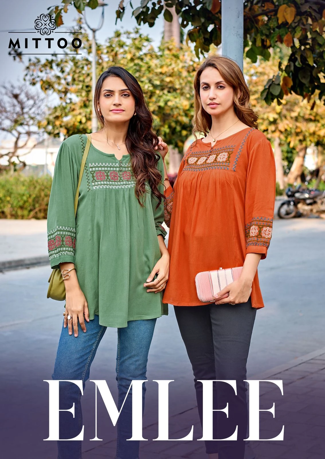 Mittoo Emlee — Kurtis Catalog, Mittoo wholesale from Surat — view 1