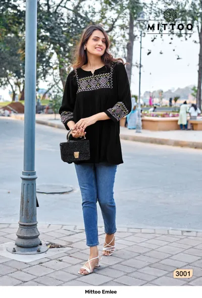 Mittoo Emlee — Kurtis Catalog, Mittoo wholesale from Surat — view 2