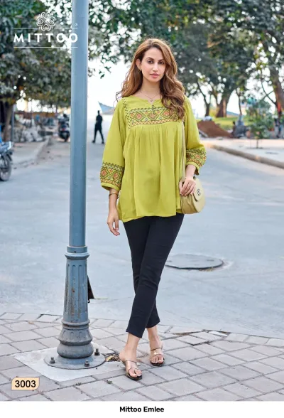 Mittoo Emlee — Kurtis Catalog, Mittoo wholesale from Surat — view 3