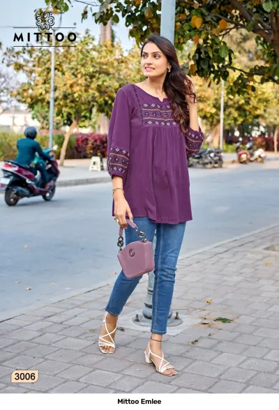 Mittoo Emlee — Kurtis Catalog, Mittoo wholesale from Surat — view 5