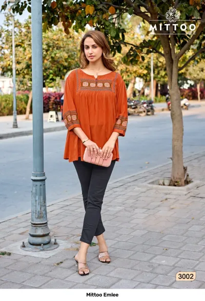 Mittoo Emlee — Kurtis Catalog, Mittoo wholesale from Surat — view 7